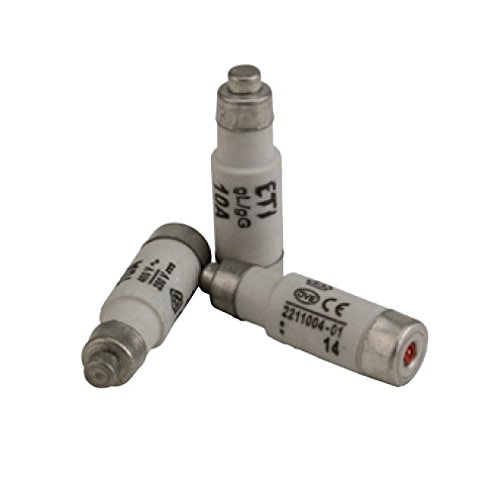 Unitec Sicherungspatronen D 01, 16 A, 10 Stück von Unitec