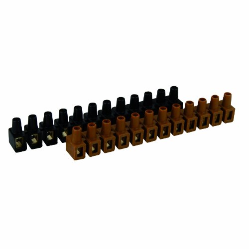 UNITEC 40601Y Dosenklemme, 12 x 6 mm², 2 Stück, farbig Sortiert von Unitec