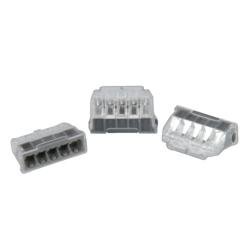 UNITEC 40604X Steckklemme, 5 x 0.5-2.5 mm², 25 Stück von Unitec