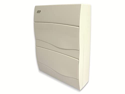 UNITEC 47107 AP - Verteiler IP 40, grau, 2-reihig, 2 x 12 Module UNITEC 47107 AP - Verteiler IP 40, grau, 2-reihig, 2 x 12 Module von Unitec