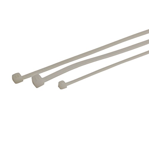 UNITEC Kabelbinder-Set Natur 75tlg, 75 Stück von Unitec