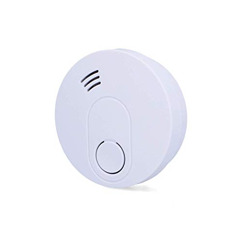 UNITEC Rauchwarnmelder, Rauchmelder zertifiziert nach DIN EN 14604, VdS 3131, Q-Label, 10 Jahre Batterielaufzeit, akustische und optische Anzeige, manuelle Prüffunktion, Alarm 85 dB, weiß von Unitec