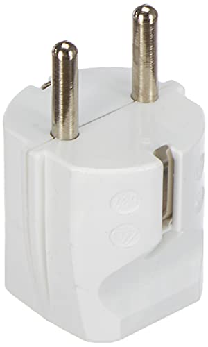 UNITEC Schuko-Stecker o.Knickschutz weiß UNITEC Schuko-Stecker o.Knickschutz weiß von Unitec