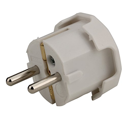 UNITEC Schuko-Stecker ws, weiß UNITEC Schuko-Stecker ws, weiß von Unitec