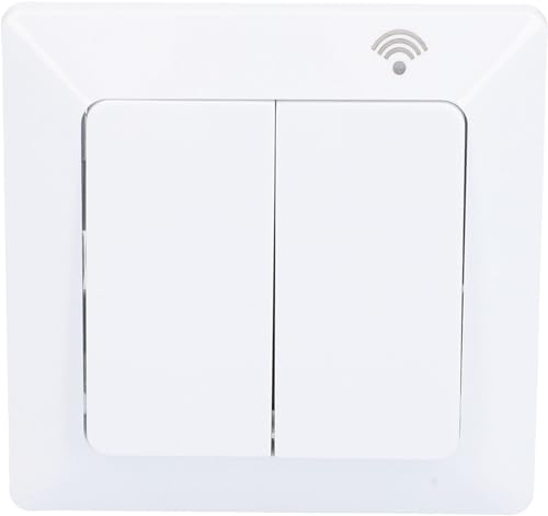 UNITEC WIFI Serienschalter Steuerung über Smartphone, Tablet oder Sprachassistent, mit Zeitprogrammen und Countdown-Funktion, weiß von Unitec