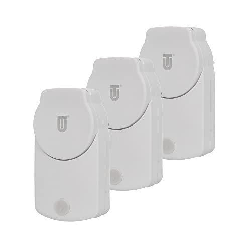 UNITEC WIFI Zwischenstecker Outdoor, WLAN Smart Steckdose, mit Timer und Zeitschaltuhr, Sprachsteuerung und APP, Für Outdoor Einsatz, IP45, 3 Stück von Unitec