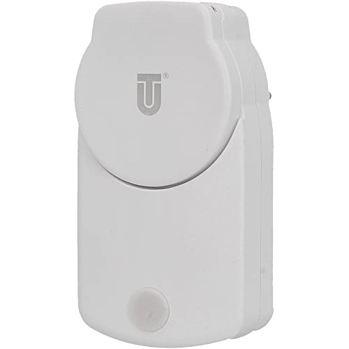 UNITEC WIFI Zwischenstecker Outdoor, WLAN Smart Steckdose, mit Timer und Zeitschaltuhr, Sprachsteuerung und APP, Für Outdoor Einsatz, IP44 von Unitec