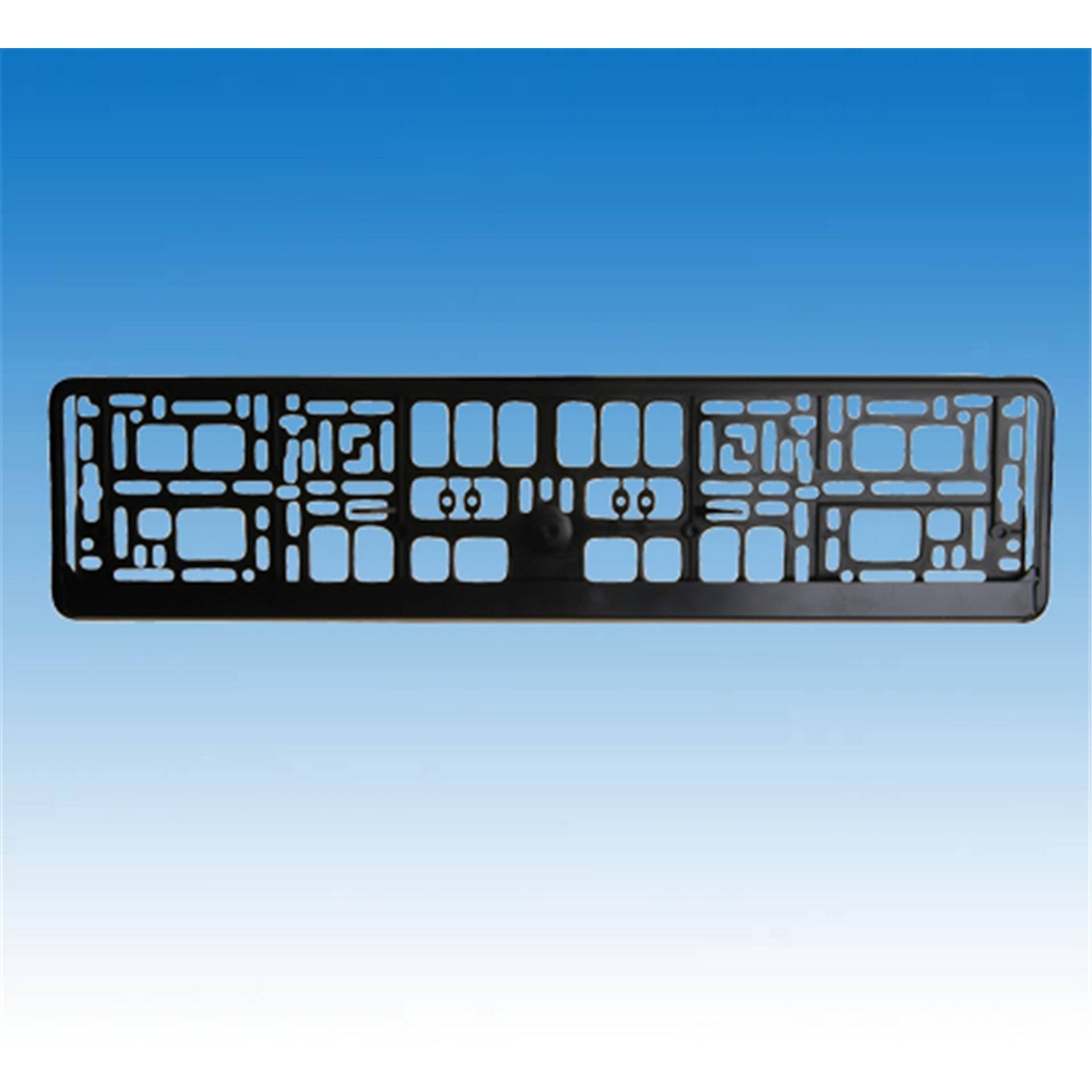 UniTec Kennzeichenhalter schwarz UniTec Kennzeichenhalter schwarz von Unitec