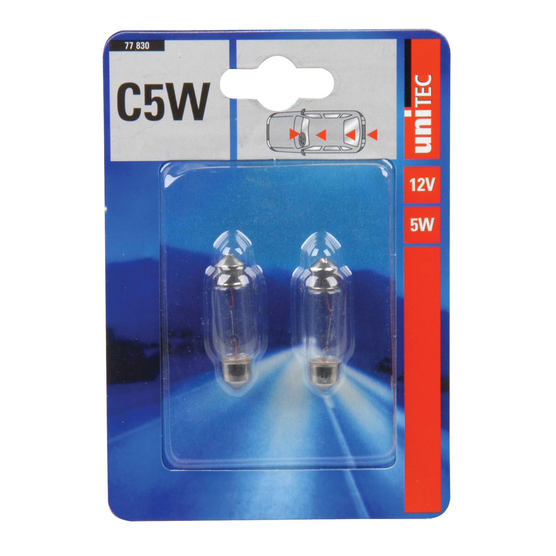 UniTec Sofittenlampe C5W 2 Stück UniTec Sofittenlampe C5W 2 Stück von Unitec