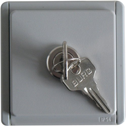 UNITEC Steckdose abschließbar 1-Fach Aufputz lose Aquarius FR C404, grau UNITEC Steckdose abschließbar 1-Fach Aufputz lose Aquarius FR C404, grau von Unitec