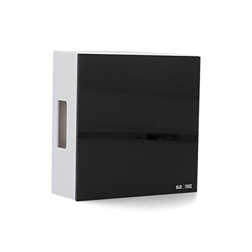 UNITEC 47225 Zweiklang-Gong Luna, Glasplatte, schwarz UNITEC 47225 Zweiklang-Gong Luna, Glasplatte, schwarz von Unitec