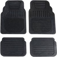 74917 Fußmatte (universell) Passend für (Auto-Marke): Universal Gummi, Textil Schwarz von Unitec