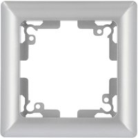 Unitec AbdeckrahmenGenua silber Unitec AbdeckrahmenGenua silber von Unitec
