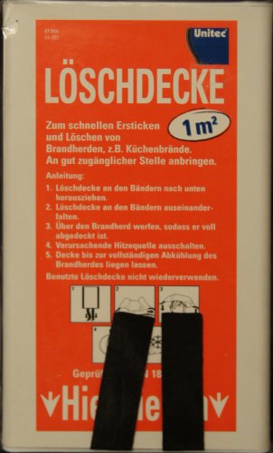 Unitec IWH 047044 Feuerlöschdecke (L x B) 100 cm x 100 cm 1 St. von Unitec