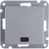 Unitec Kontroll-Wechselschalter Genua silber Schalter von Unitec