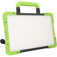 Unitec LED Arbeitsstrahler 55 Watt schwarz-grün 5950lm, 6000K, 2 Steckdosen von Unitec