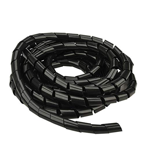 UNITEC Spiralschlauch 15mm 10 m schwarz von Unitec