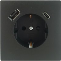 Steckdose mit usb a & c SaoPaulo anthrazit Elektrische Steckdosen & Buchsen - Unitec Steckdose mit usb a & c SaoPaulo anthrazit Elektrische Steckdosen & Buchsen - Unitec von Unitec