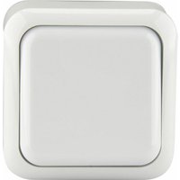 Unitec - Taster Aufputz Standard weiß Schalter Taster von Unitec