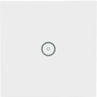 Unitec - wifi Touch Schalter weiß Glasoptik steuerbar per Tuya-App Dimmschalter von Unitec