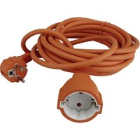 Unitec - Verlängerungskabel Innen 5 Meter H05VV-F3G1,5, orange Verlängerungskabel von Unitec