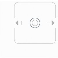 Wifi Touch Dimmer weiß Glasoptik, Tuya-App, Unterputz Dimmschalter - Unitec von Unitec