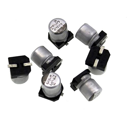 Elko Kondensator 20x radial 4,7µF 35V | SMD Elektrolytkondensator bis zu 85°C | 4,7uF Electrolytic Capacitor from United Chemi-Con von United Chemi-Con
