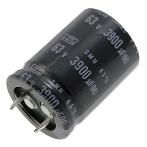 Elko Kondensator 2x radial 3900µF 63V | Snap-In Elektrolytkondensator bis zu 85°C | 3900uF Electrolytic Capacitor from United Chemi-Con von United Chemi-Con