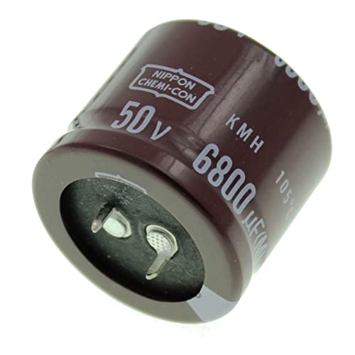 Elko Kondensator radial 6800µF 50V | Snap-In Elektrolytkondensator bis zu 105°C | 6800uF Electrolytic Capacitor from United Chemi-Con von United Chemi-Con
