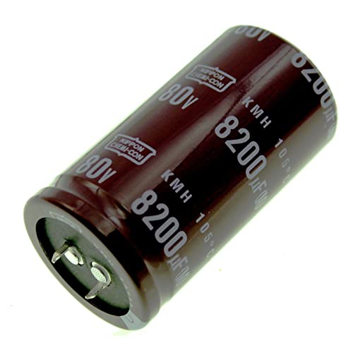 Kondensator Elko Radial 8200µF 80V | Elektrolytkondensator Snap-In bis 105°C | 8200uF Electrolytic Capacitor from United Chemi-Con von United Chemi-Con