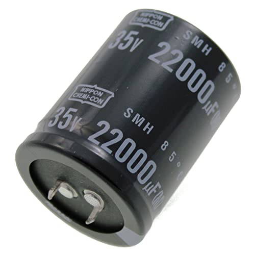 Elko Kondensator radial 22000µF 35V | Snap-In Elektrolytkondensator bis zu 85°C | 22000uF Electrolytic Capacitor from United Chemi-Con von United Chemi-Con
