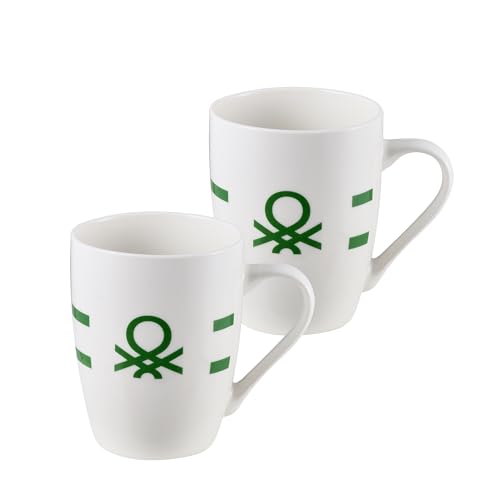 UNITED COLORS OF BENETTON. BE162 Sortiment Tasse Porzellan New Bone China mit Logo RAINBOW von United Colors of Benetton