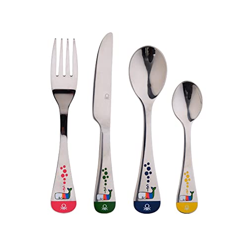 UNITED COLORS OF BENETTON. Kinder Besteck, Metall, bunt, Estándar UNITED COLORS OF BENETTON. Kinder Besteck, Metall, bunt, Estándar von United Colors of Benetton