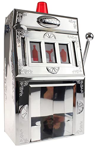 United Entertainment - Getränkeautomat - Jackpot Slot Machine - Silber von United Entertainment