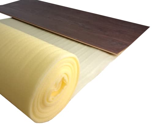 Trittschalldämmung uficell PE-Leicht - Stärke 3 mm - Trittschalldämmung für Laminat und Parkettböden - Dichte: ca. 25 kg/m³ - Trittschallverbesserung ca. 17 dB(A) - (Stärke: 3 mm, 25 m²) von United Foam Industries GmbH