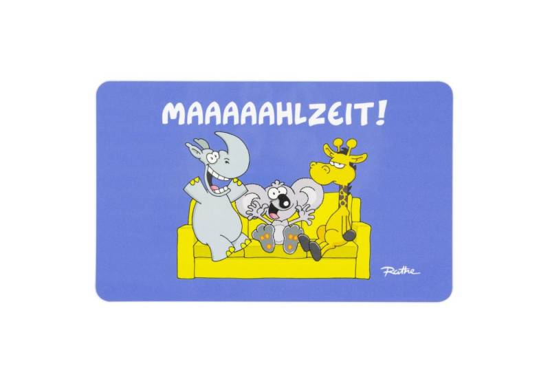 United Labels® Frühstücksbrett Ralph Ruthe - Maaaaahlzeit! HNO-WG, Resopal von United Labels®