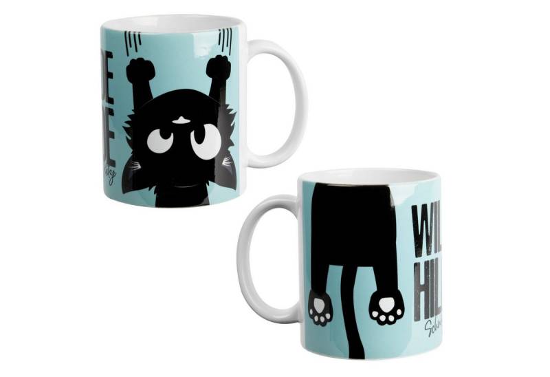 United Labels® Tasse Ralf Schmitz Tasse - Wilde Hilde Schmitz' Katze 320 ml, Keramik von United Labels®
