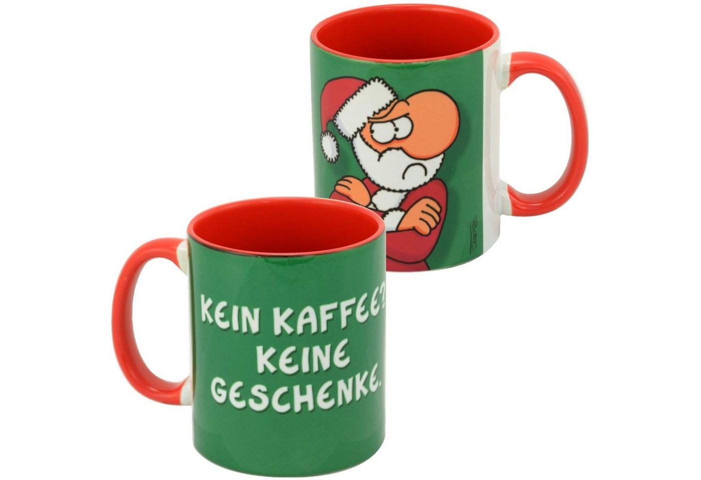 United Labels® Tasse Ralph Ruthe - XMAS Kein Kaffee? Keine Geschenke - Mug, Keramik von United Labels®