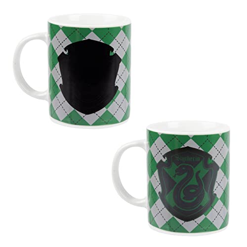 Harry Potter Zaubertasse - Slytherin Kaffeetasse Becher Kaffeebecher Tasse aus Porzellan Farbwechseltasse 320 ml Harry Potter Zaubertasse - Slytherin Kaffeetasse Becher Kaffeebecher Tasse aus Porzellan Farbwechseltasse 320 ml von United Labels