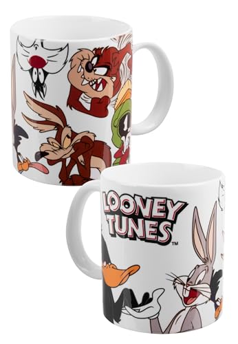 Looney Tunes Tasse - Family - Kaffeetasse Becher Kaffeebecher aus Porzellan 320 ml von United Labels