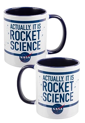 NASA Tasse - Rocket Science - Kaffeetasse Becher Kaffeebecher aus Keramik 320 ml von United Labels