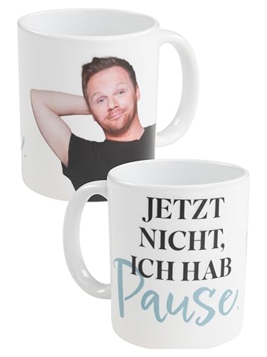 Ralf Schmitz Tasse - Jetzt nicht, ich hab Pause Kaffeetasse Becher Kaffeebecher aus Keramik 320 ml Ralf Schmitz Tasse - Jetzt nicht, ich hab Pause Kaffeetasse Becher Kaffeebecher aus Keramik 320 ml von United Labels