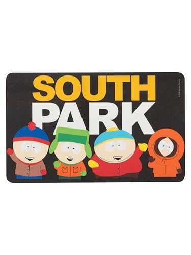 South Park Brettchen - Frühstücksbrettchen Schneidebrettchen aus Resopal Schwarz von United Labels