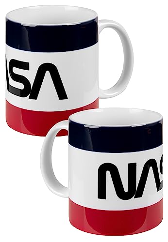 United Labels NASA Kaffeetasse Becher Kaffeebecher aus Keramik 320 ml von United Labels