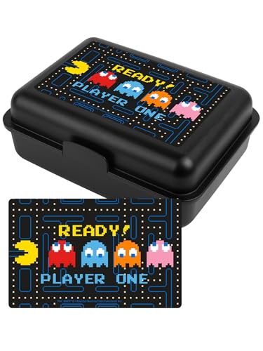 United Labels Pac-Man Brotdose - Ready! Player One Lunchbox Butterbrotdose mit Trennwand Schwarz United Labels Pac-Man Brotdose - Ready! Player One Lunchbox Butterbrotdose mit Trennwand Schwarz von United Labels