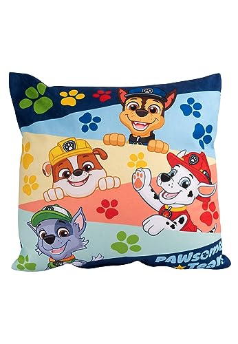 United Labels Paw Patrol Kissen – Team Boy - Dekokissen Zierkissen Kopfkissen 30 x 30 cm von United Labels