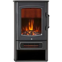 BHP Elektrischer-Kamin BG00595 schwarz Kunststoff Metall B/H/T: ca. 45x74x32 cm von Bhp