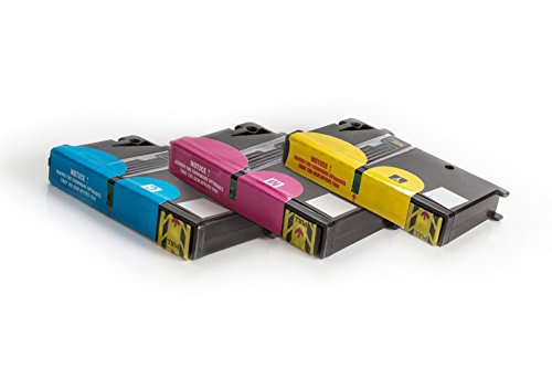 Kompatibel für Lexmark Genesis S 815 Tinten Sparset Cyan, Magenta, Yellow - No.100 XL / 0014N1092E - 0014N1095E - Inhalt: 3 x 9,6 ml ml von United Toner