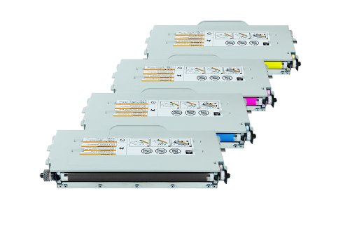 Rebuilt für Brother MFC-9420 CN - TN-04 - Toner Sparset Black, Cyan, Magenta, Yellow - Für ca. 1 x 10.000 & 3 x 6.600 Seiten (5% Deckung) von United Toner