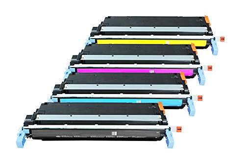 Rebuilt für Canon LBP-2710 - C9730A bis C9733A - Toner Sparset Black, Cyan, Magenta, Yellow - Für ca. 1 x 13.000 & 3 x 12.000 Seiten (5% Deckung) von United Toner